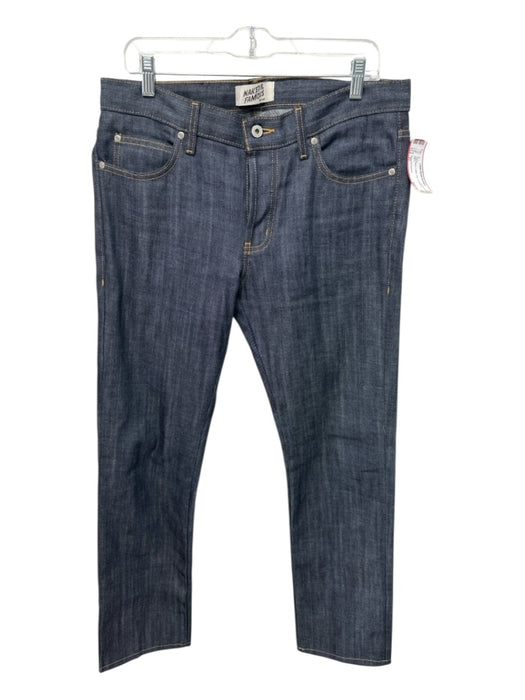Naked & Famous Size 33 Dark Wash Cotton Jean Men's Pants Dark Wash / 33