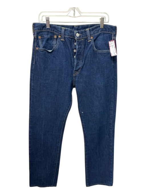 Levis Size 33 Dark Wash Cotton Jean Men's Pants Dark Wash / 33