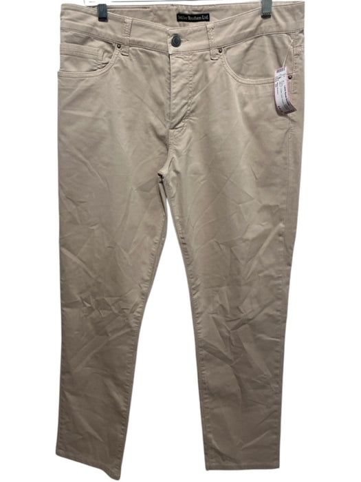 Miller Brothers Size 33 Tan Cotton Solid Khakis Men's Pants Tan / 33