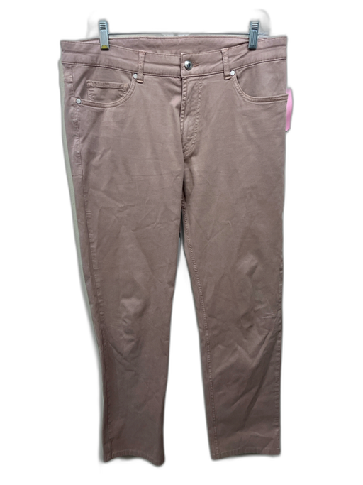 Peter Millar Size 34 Tan Cotton Solid Khakis Men's Pants Tan / 34