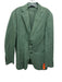 Sid Mashburn Green Cotton Solid Patch Pocket 2 Button Men's Blazer Green / 52