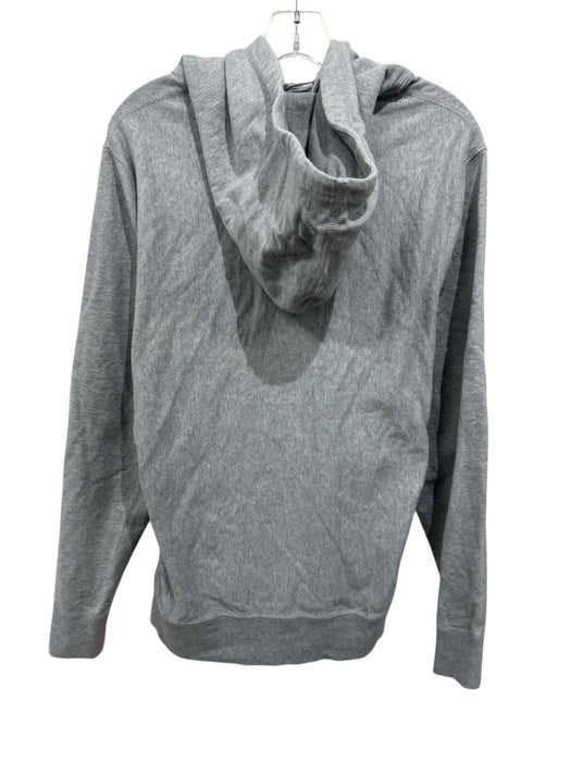 Foreign Rider Co. Size 3 Gray Cotton Blend Solid Zip UP Hoodie Men's Jacket Gray / 3