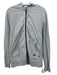 Foreign Rider Co. Size 3 Gray Cotton Blend Solid Zip UP Hoodie Men's Jacket Gray / 3