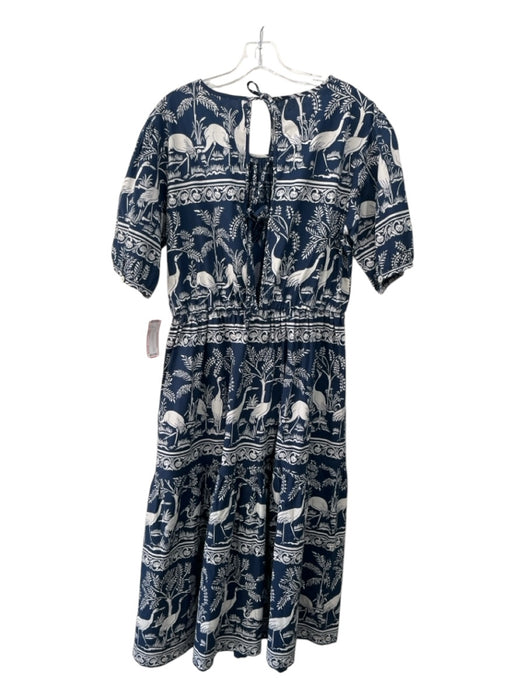 Beyond by Vera Size Est S Navy & white All Over Print Short Sleeve Dress Navy & white / Est S