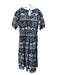 Beyond by Vera Size Est S Navy & white All Over Print Short Sleeve Dress Navy & white / Est S