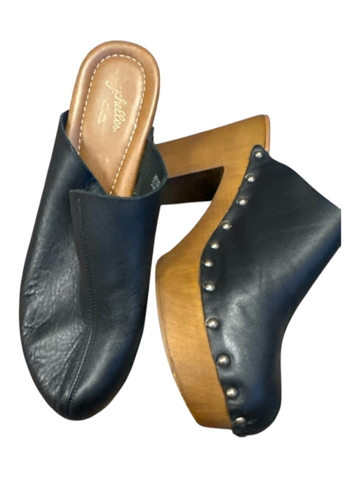 Seychelles Shoe Size 10 Black & Brown Leather Platform Clogs Black & Brown / 10