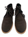 Prada Shoe Size Est 10 Dark Brown Suede Solid Chukka Men's Shoes Dark Brown / Est 10