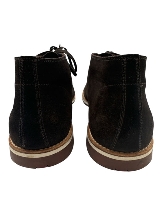 Prada Shoe Size Est 10 Dark Brown Suede Solid Chukka Men's Shoes Dark Brown / Est 10