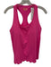 Lilly Pulitzer Luxletic Size M Neon Pink Nylon Blend padded T Back Tank Top Neon Pink / M