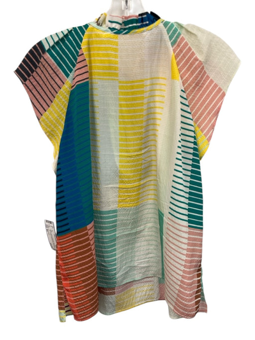Marie Oliver Size XS Green, Yellow & Multicolor No Fabric Tag V Neck Top Green, Yellow & Multicolor / XS