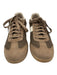 Eileen Fisher Shoe Size 9 Taupe & White Leather Suede Color Block Sneakers Taupe & White / 9