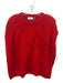 LNA Clothing Size S Red Acrylic Blend Knit Dolman Cap Sleeve Sleeveless Sweater Red / S