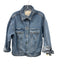 Pilcro Size XS Light Wash Cotton Denim Button Front Collared Jacket Light Wash / XS