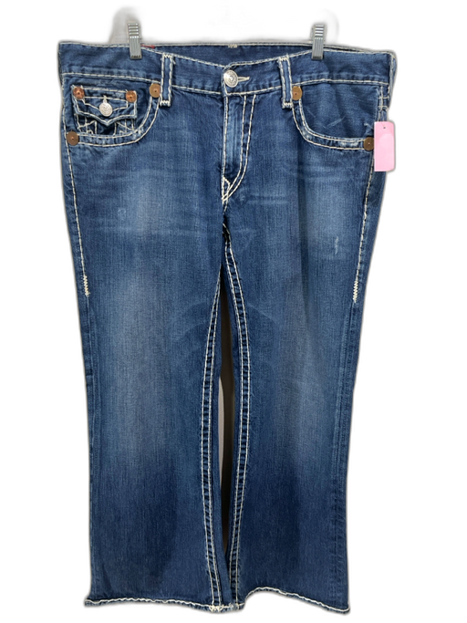 True Religion Size 38 Light Wash Cotton Jean Men's Pants Light Wash / 38