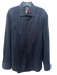 Robert Graham Size XL Black Cotton All Over Print Button Down Long Sleeve Shirt Black / XL