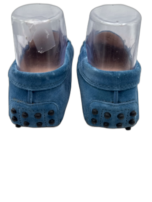 Tods Shoe Size 37 Blue Leather Loafer Flats Blue / 37