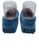 Tods Shoe Size 37 Blue Leather Loafer Flats Blue / 37