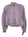 Lululemon Size XS/S Light Purple Cotton & Polyester Hood 1/4 Zip Crop Jacket Light Purple / XS/S