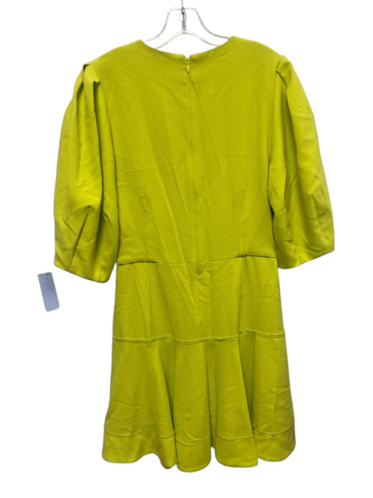 Jonathan Simkhai Standard Size 9 Lime Green Polyester & Spandex Cut Out Dress Lime Green / 9