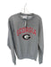 Champion Size M Gray & Red Cotton Long Sleeve UGA Sweatshirt Gray & Red / M