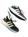 Adidas Shoe Size 8 Black & White Canvas Lace Up Athletic Sneakers Black & White / 8