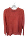 Field Flower Size M coral Acrylic Blend Long Sleeve Loose Knit Sweater coral / M