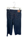 Levi Size 27 Dark Wash Denim Cotton Wide Leg Dark Wash Zipper Jeans Dark Wash / 27