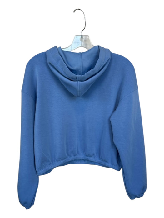 Spanx Size S Cornflower Blue Modal Blend Long Sleeve Cropped Athletic Hoodie Cornflower Blue / S