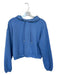 Spanx Size S Cornflower Blue Modal Blend Long Sleeve Cropped Athletic Hoodie Cornflower Blue / S