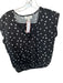 Cloth & Stone Size S Black & White Tencel Sleeveless Polka Dot V Neck Skirt Set Black & White / S