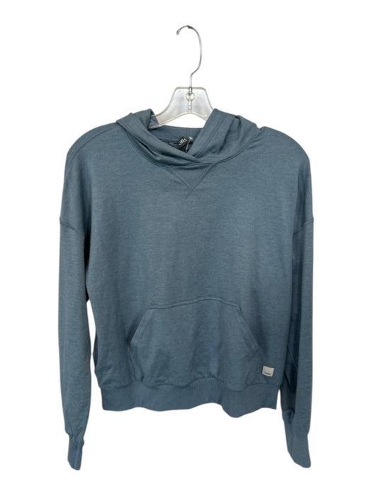 Vuori Size XS Slate Blue Recycled Polyester Blend Long Sleeve Athletic Hoodie Slate Blue / XS