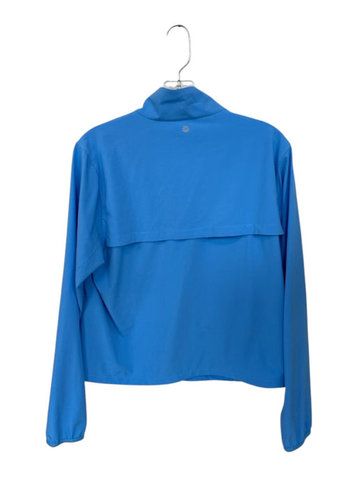 Athleta Size S Cornflower Blue Polyester Blend Full Zip Athletic Jacket Cornflower Blue / S