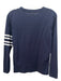 Tory Sport Size S Navy Blue & White Cotton Striped Band Long Sleeve Top Navy Blue & White / S