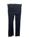 McGuire Size 25 Black Cotton Denim Low Rise Zip Fly Flare Jeans Black / 25