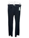 McGuire Size 25 Black Cotton Denim Low Rise Zip Fly Flare Jeans Black / 25