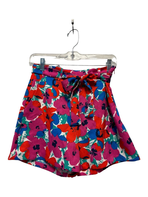 Lili Sidonio Size XS Multi Floral Pockets belt Shorts Multi / XS