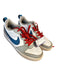 Nike Shoe Size 6 Red & Blue Leather Athletic Sneakers Red & Blue / 6