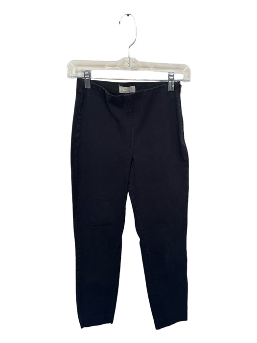 Everlane Size 0 Black Cotton Side Zip Pants Black / 0