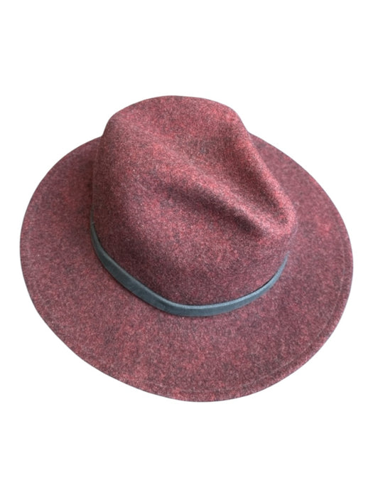 Woolrich Maroon Wool Fedora Hat Maroon / M