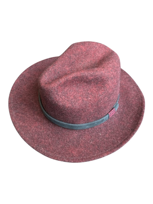 Woolrich Maroon Wool Fedora Hat Maroon / M