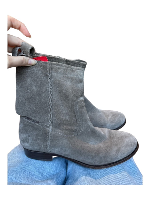 Frye Shoe Size 7.5 Gray Suede Boots Gray / 7.5