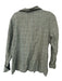 Flax Size S Green & Black Linen Long Sleeve Plaid Buttons Jacket Green & Black / S