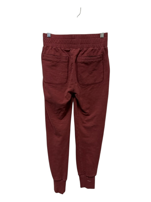 Cabi Size XS Maroon Cotton Half Zip Jogger Athletic Pant Set Maroon / XS