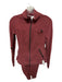 Cabi Size XS Maroon Cotton Half Zip Jogger Athletic Pant Set Maroon / XS