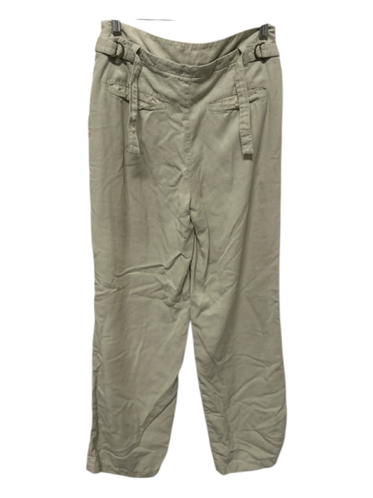 Free People Size 2 Sage green Tencel High Waist Front Pockets Wide Leg Pants Sage green / 2