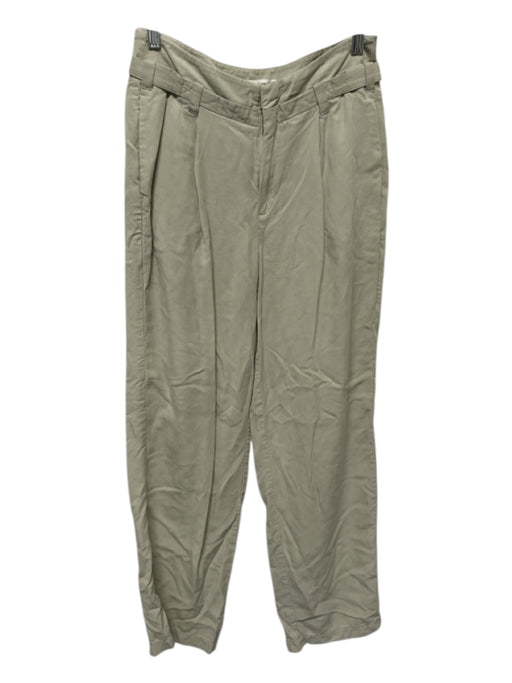 Free People Size 2 Sage green Tencel High Waist Front Pockets Wide Leg Pants Sage green / 2