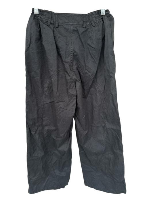 SKIMS Size S Black Cotton Elastic Waist Wide Leg Athletic Pants Black / S