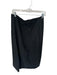 Madewell Size 6 Black Linen Blend Side Button Maxi Skirt Black / 6