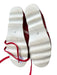 A.S. 98 Shoe Size 38 Red & White Leather Perforated Athletic Sneakers Red & White / 38