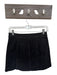 Madewell Size 0 Black Cotton Blend Button Down A Line Denim Skirt Black / 0